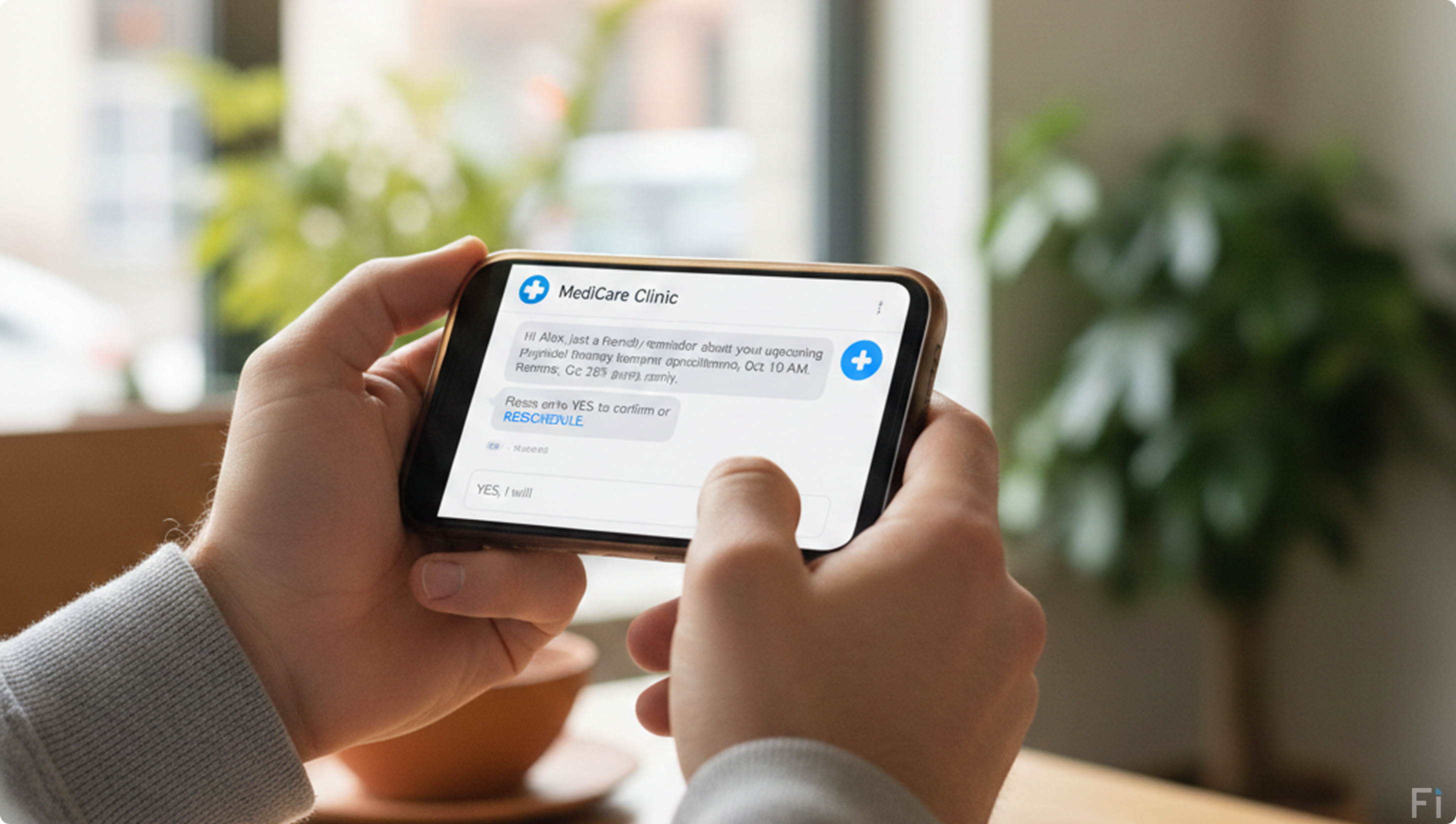 Patient text messaging software