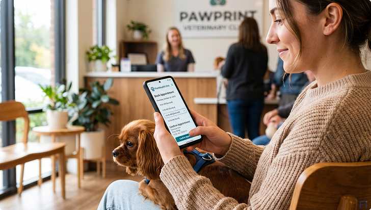 Online scheduling for modern veterinary clinics