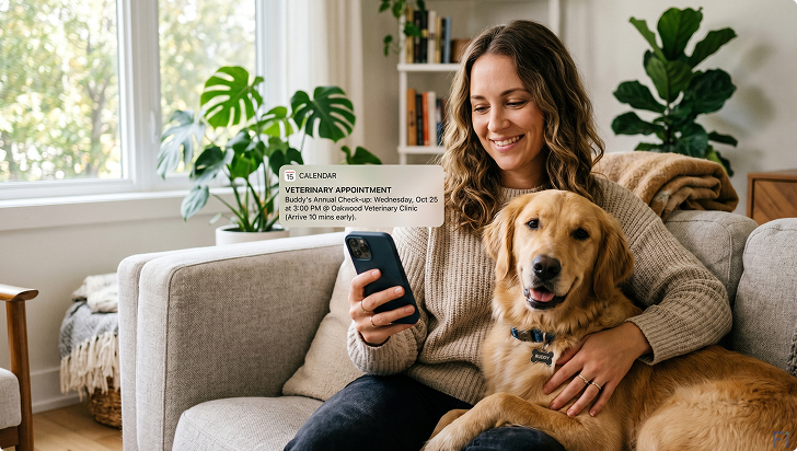 Automated appointment reminders for veterinary clinics