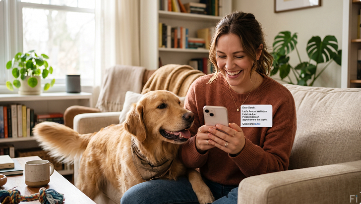 Personalized veterinary reminders for pet owners
